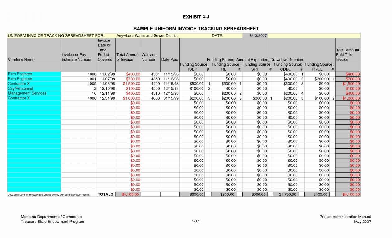 15 Excel Spreadsheet Invoice Template Within Invoice Spreadsheet 