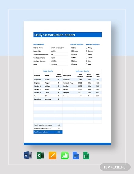 19 Excel Report Templates Sample Example Format