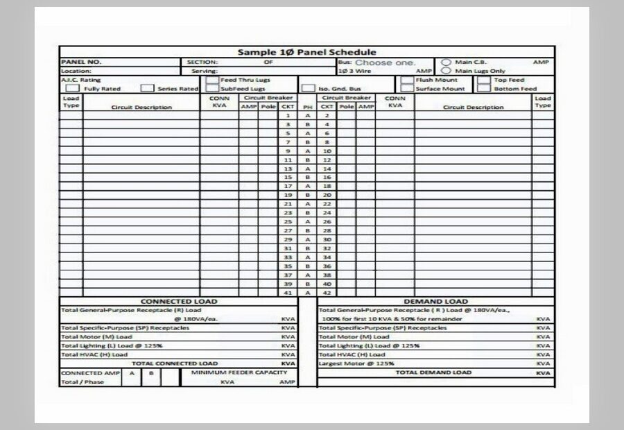 25 Free Panel Schedule Template Excel Sample Schedule
