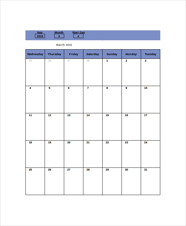 6 Monthly Timetable Template Excel Excel Templates Bank2home