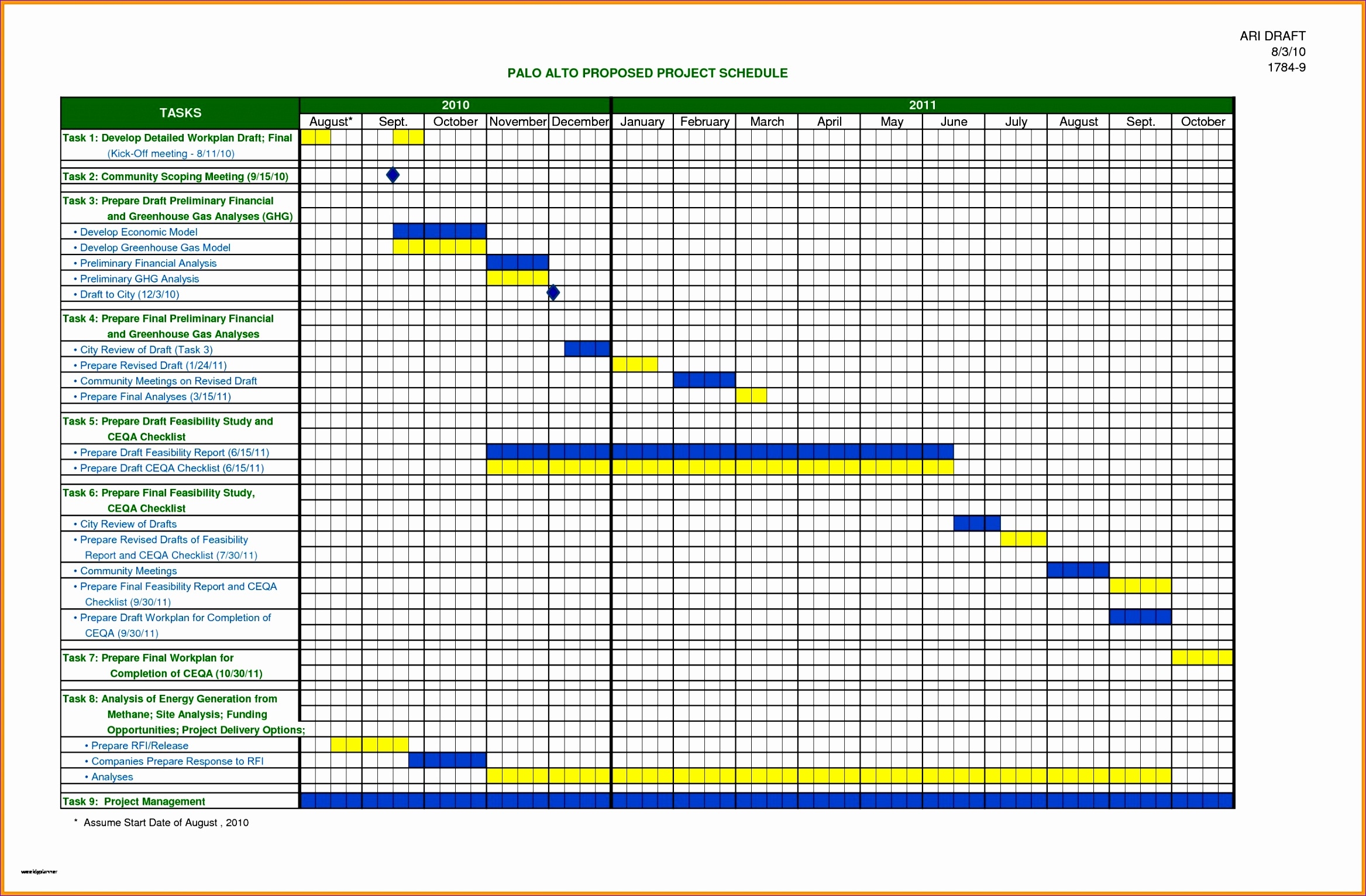 9 Excel Spreadsheet Template For Scheduling Excel Templates Excel 
