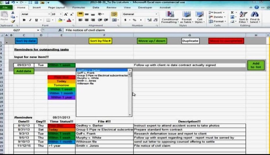 Action Item List Template Excel SampleTemplatess SampleTemplatess