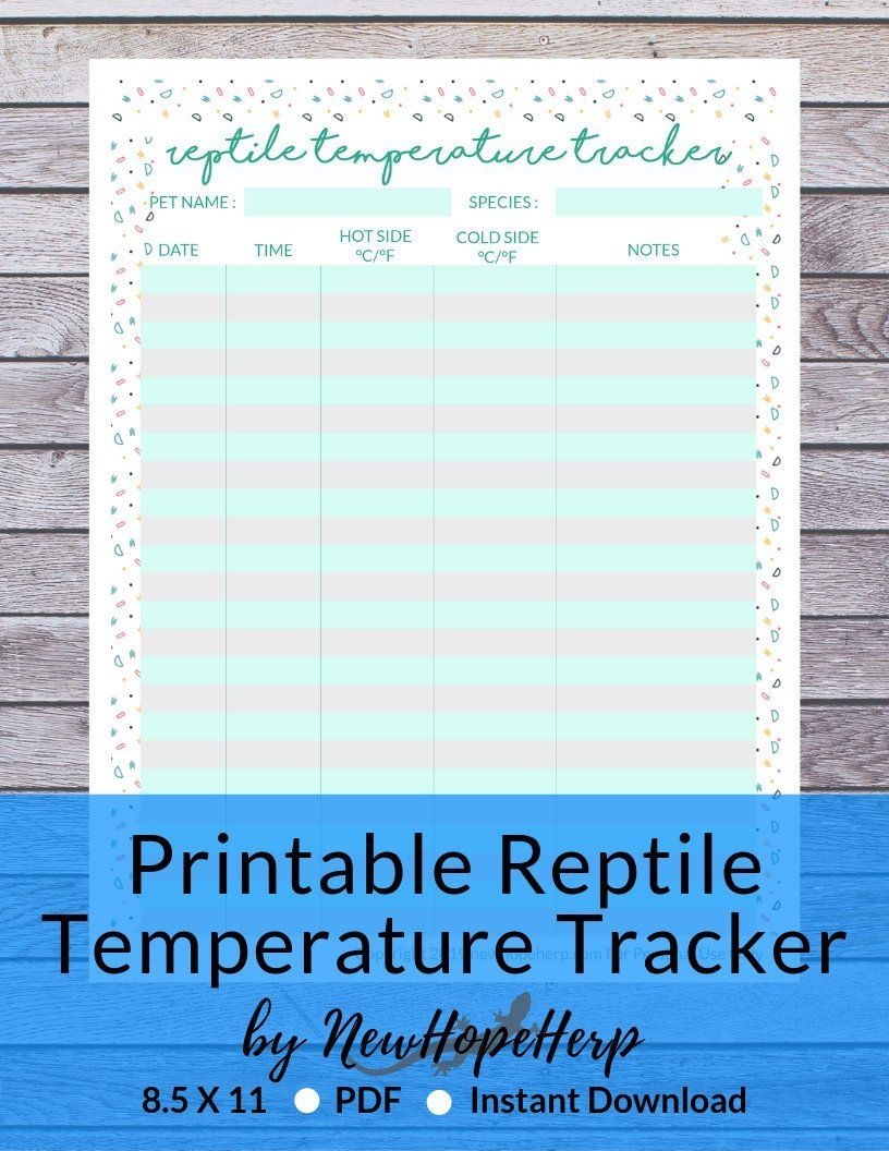 Animal Expense Tracker Printable Nestpere