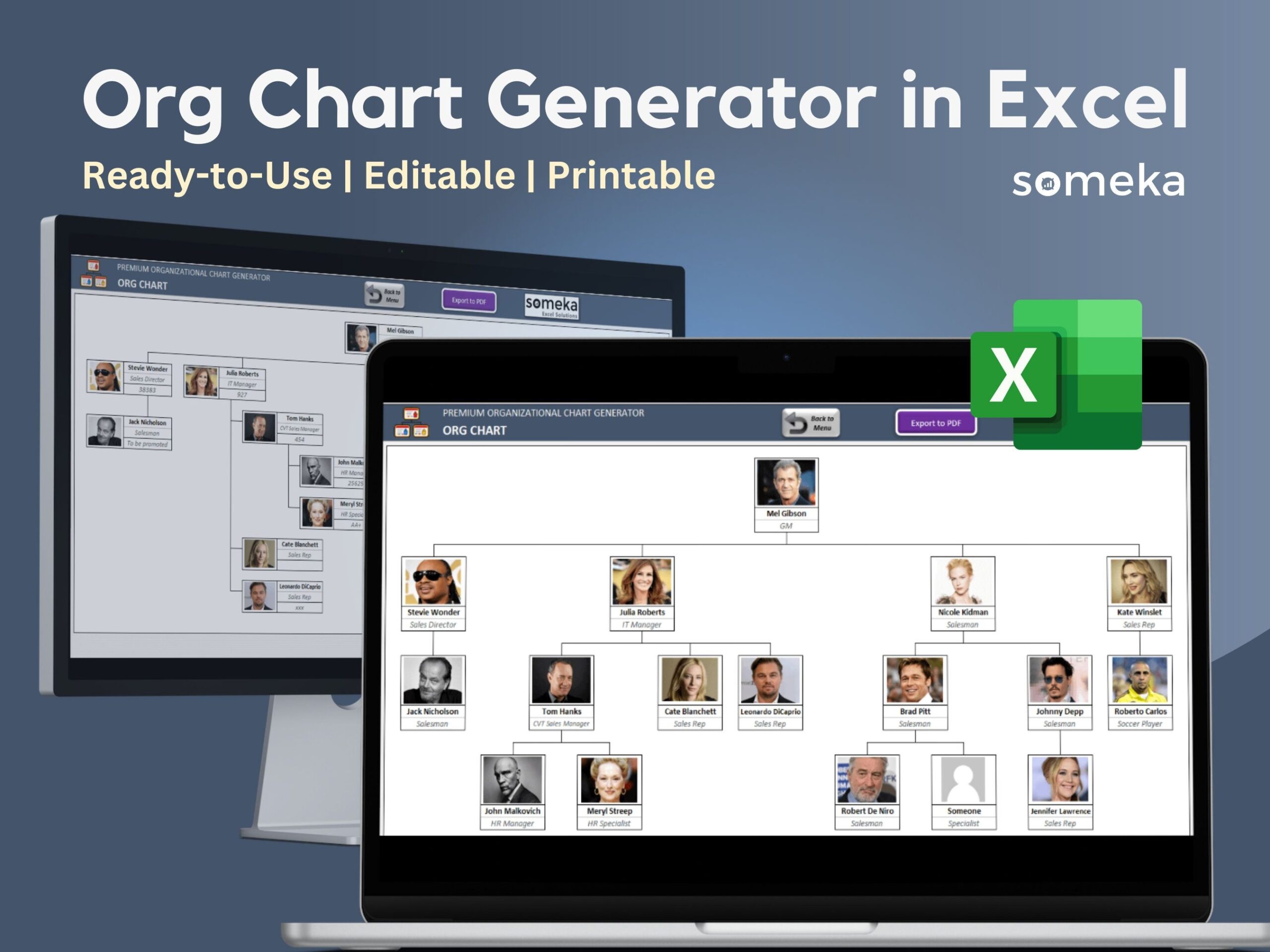 Automatic Organizational Chart Maker Excel Org Chart Template With 