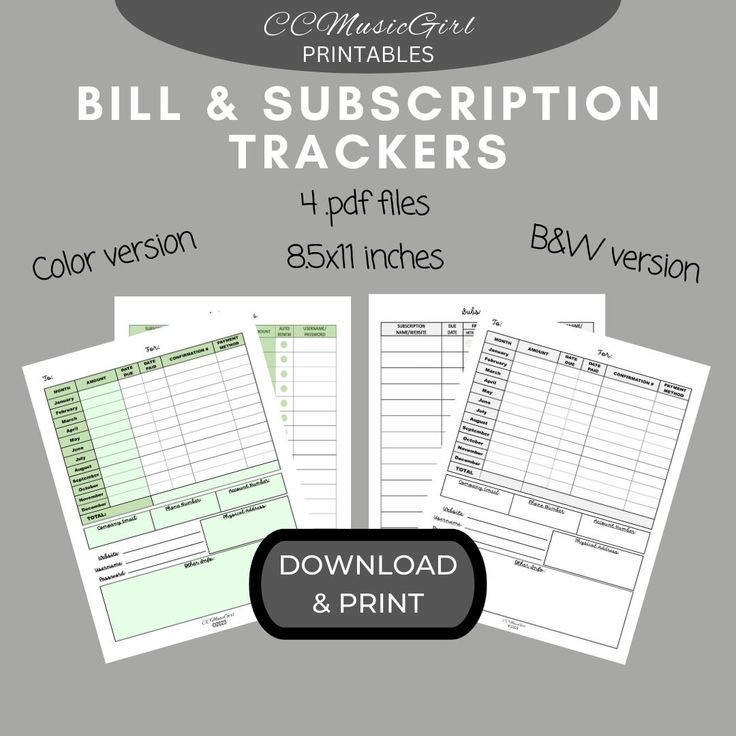 Business Expense Tracker Printable Spreadsheets Rolfhound