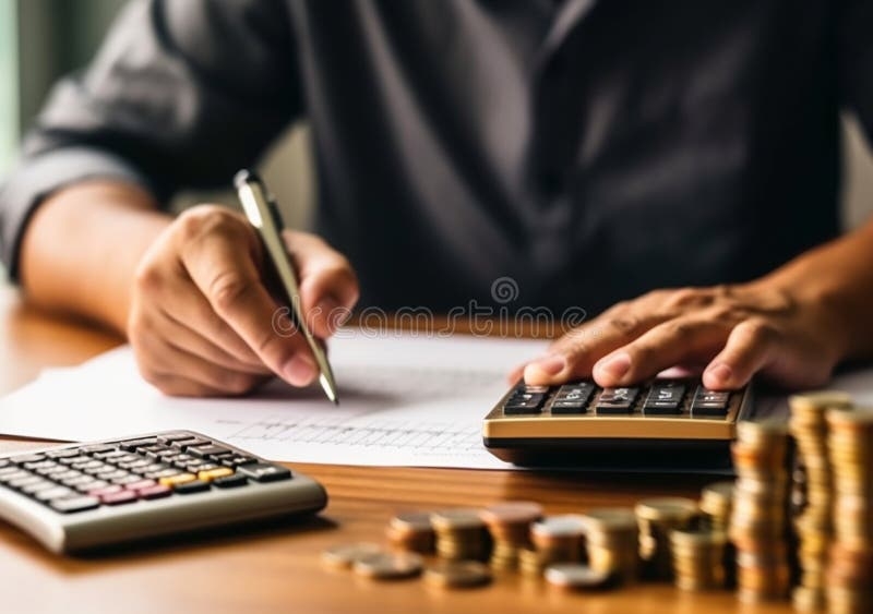 Calculate Expenses Stock Illustrations 1 727 Calculate Expenses Stock 