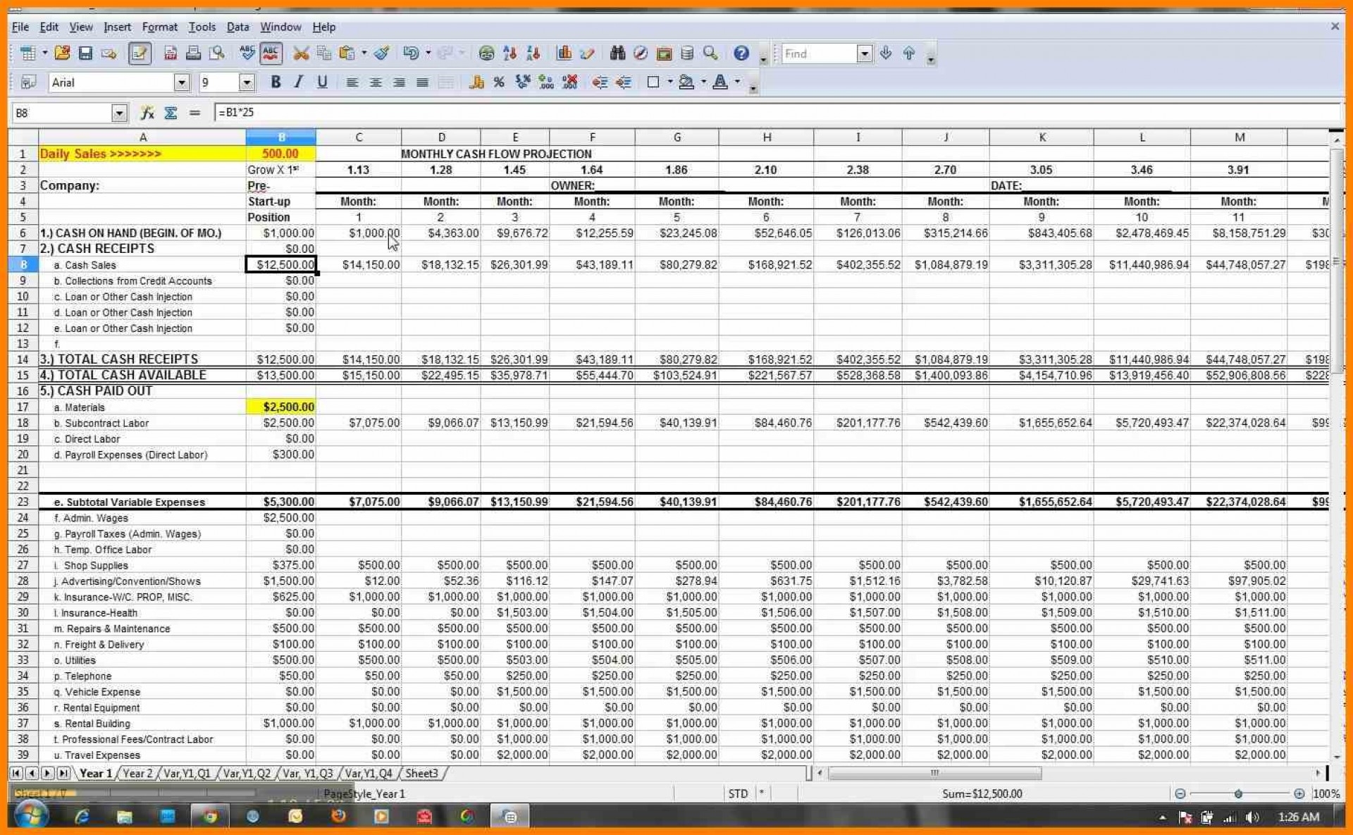 Cash Flow Spreadsheet Excel Inside 008 Template Ideas Weekly Cash Flow 