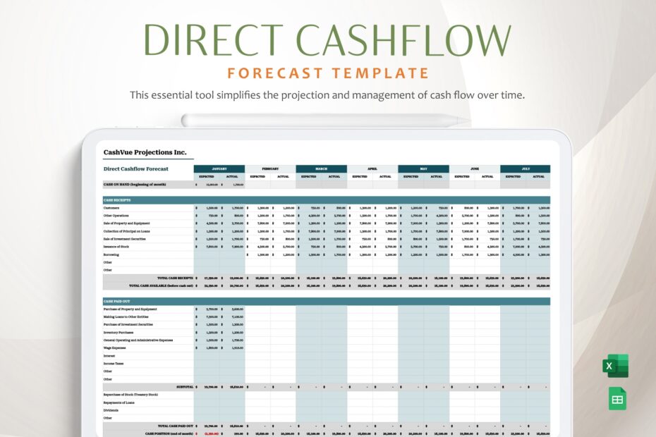 Cash Templates In Excel FREE Download Template