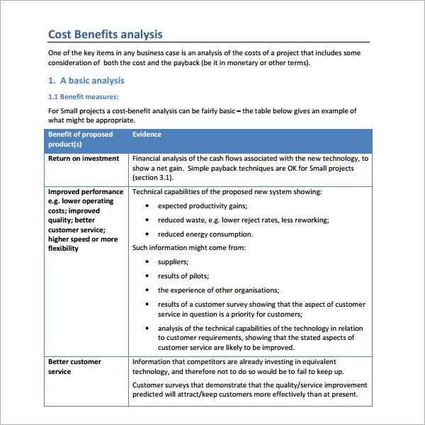 Cba Template Excel HQ Template Documents
