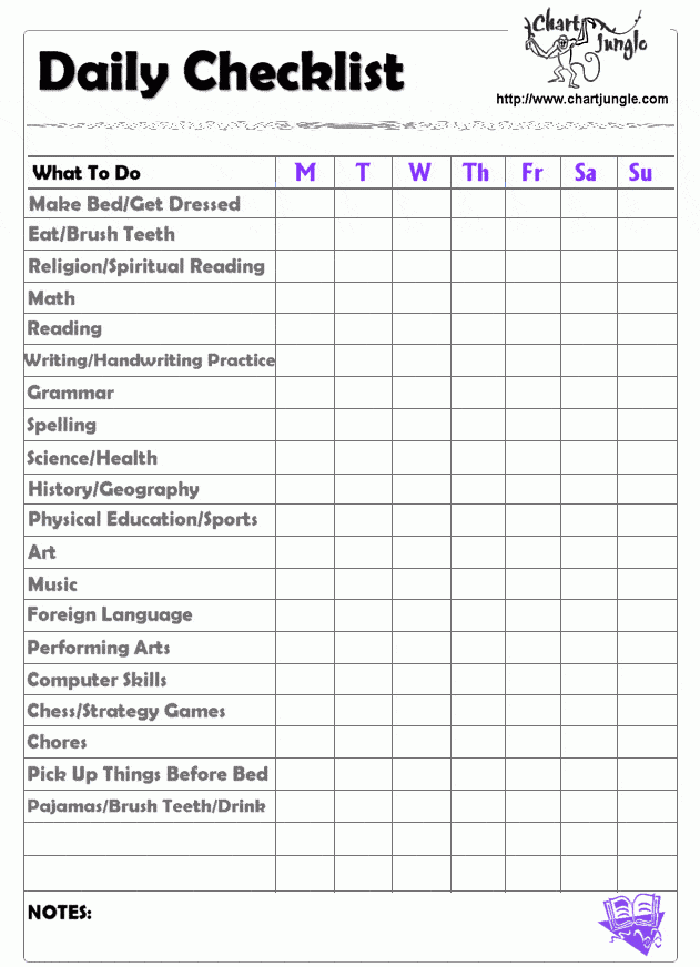 Check Off List Template Excel Check Off List Template Excel