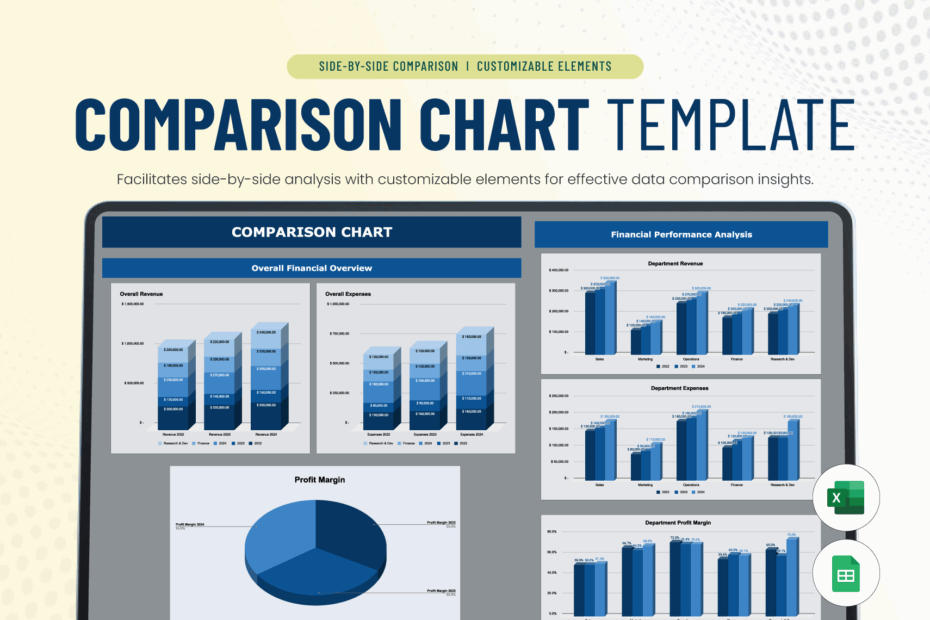 Comparison Templates In Excel FREE Download Template