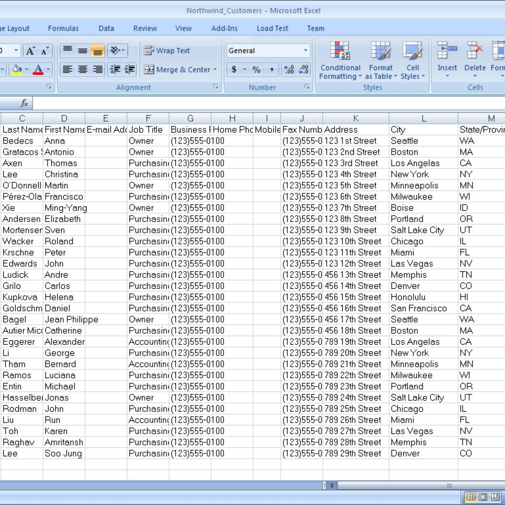 Customer Database Spreadsheet Within Customer Database Excel Template 