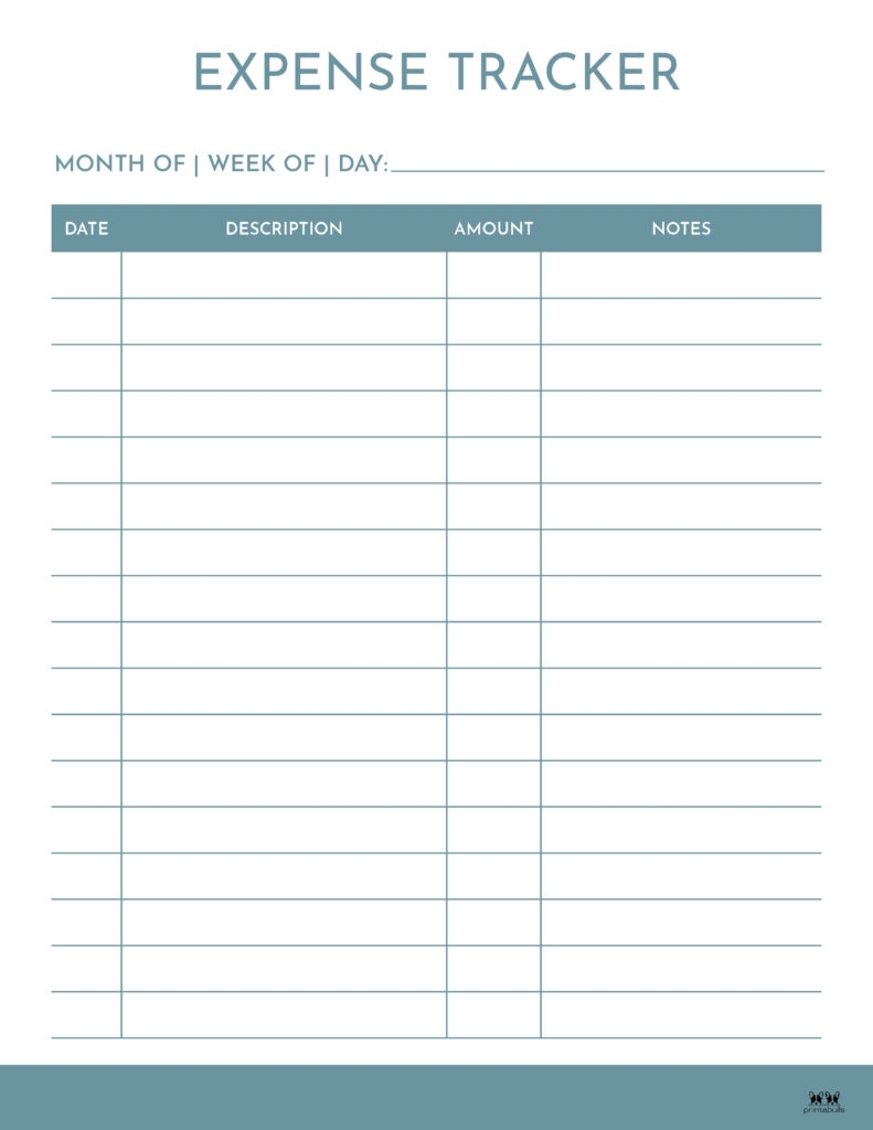 Daily Budget Sheet Expenses Printable Printable Worksheets