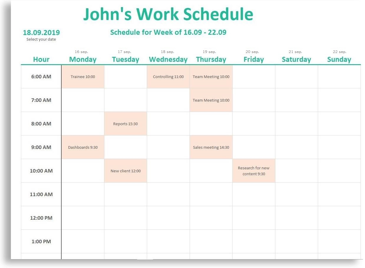 Daily Schedule Excel Template Fresh Excel Template Da Vrogue co Daily Schedule Excel Template Fresh Excel Template Da Vrogue co