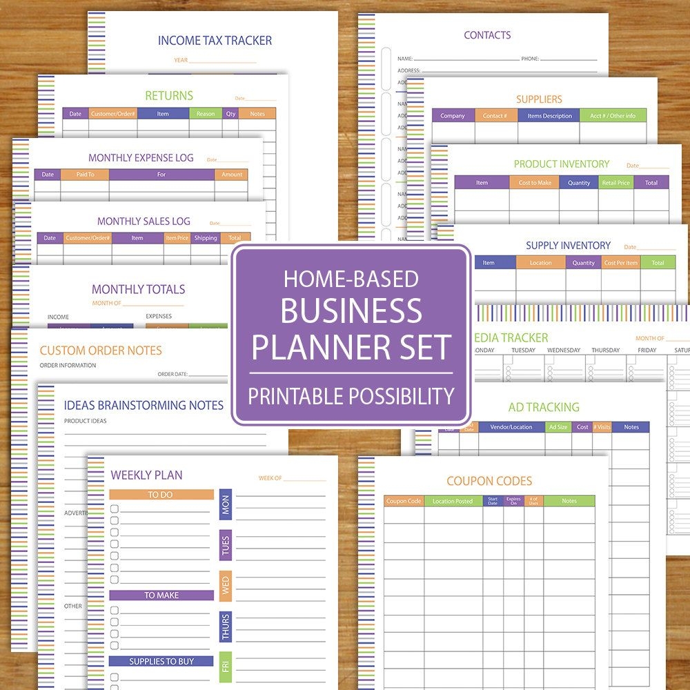 Direct Sales Expense Tracker Printable Happy Planner Mundopolf