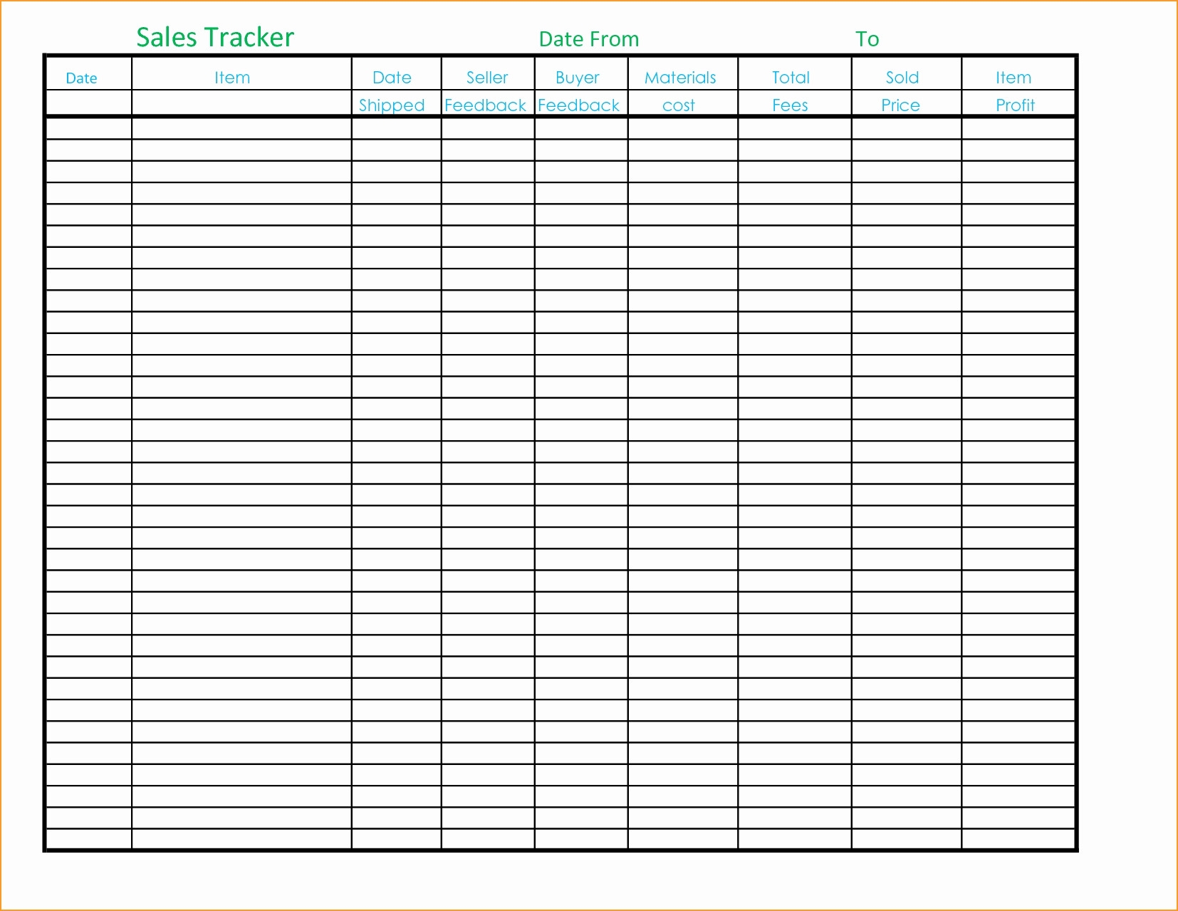 Downtime Tracking Spreadsheet In Excel Sales Tracking Template Unique 
