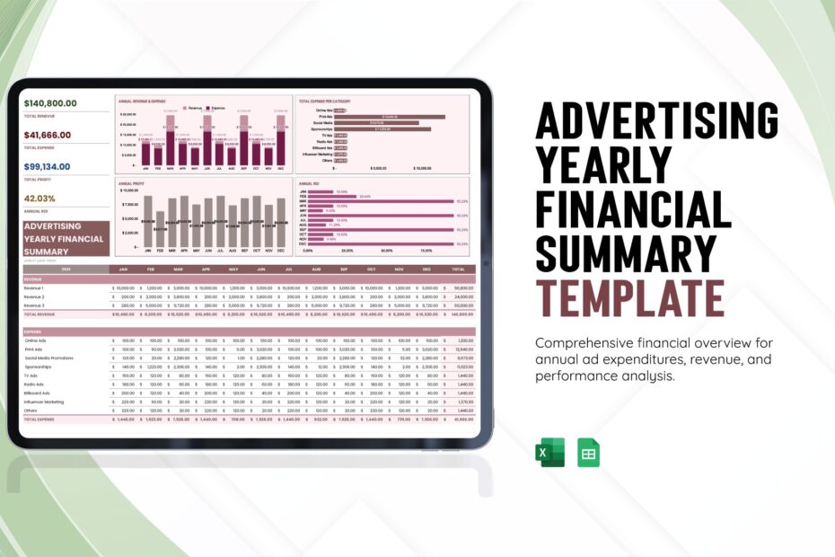 Editable Summary Templates In Excel To Download