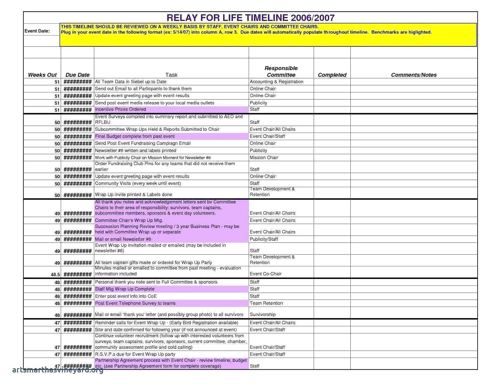 Event Planning Excel Template Best Templates Resources