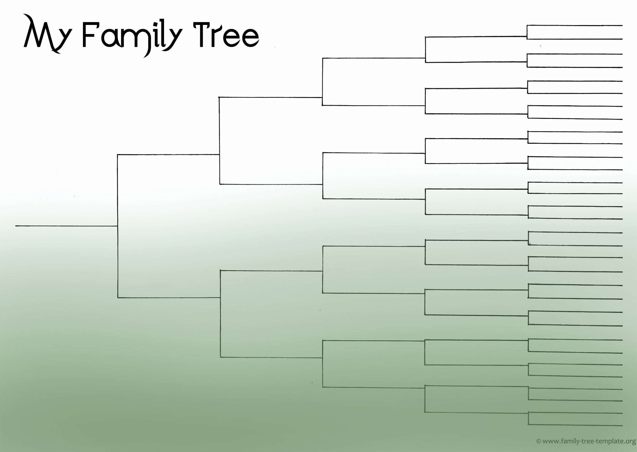 Excel Family Tree Template 10 Generations Social Media Template