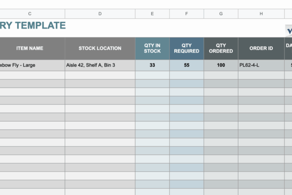 Excel Inventory Templates