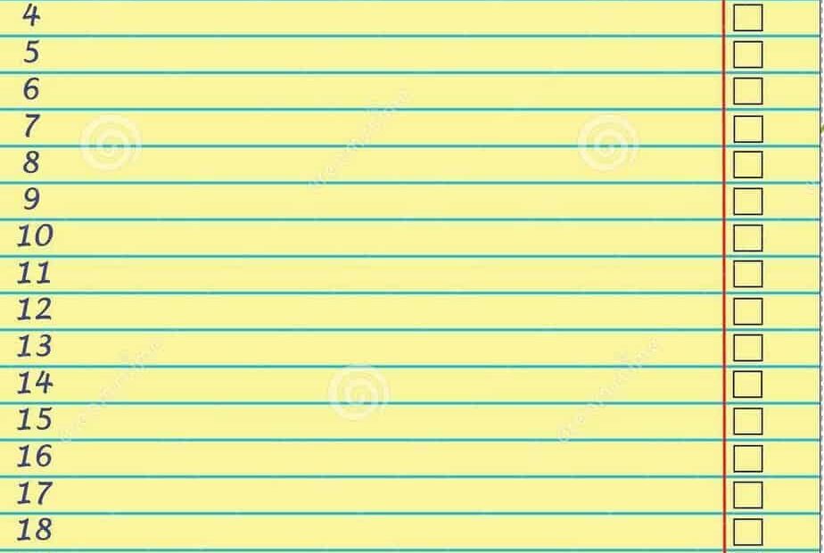 Excel Shopping List Template