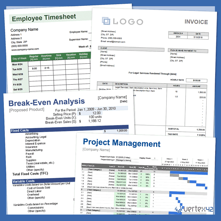 Excel Templates Business Free Excel Templates For Professionals