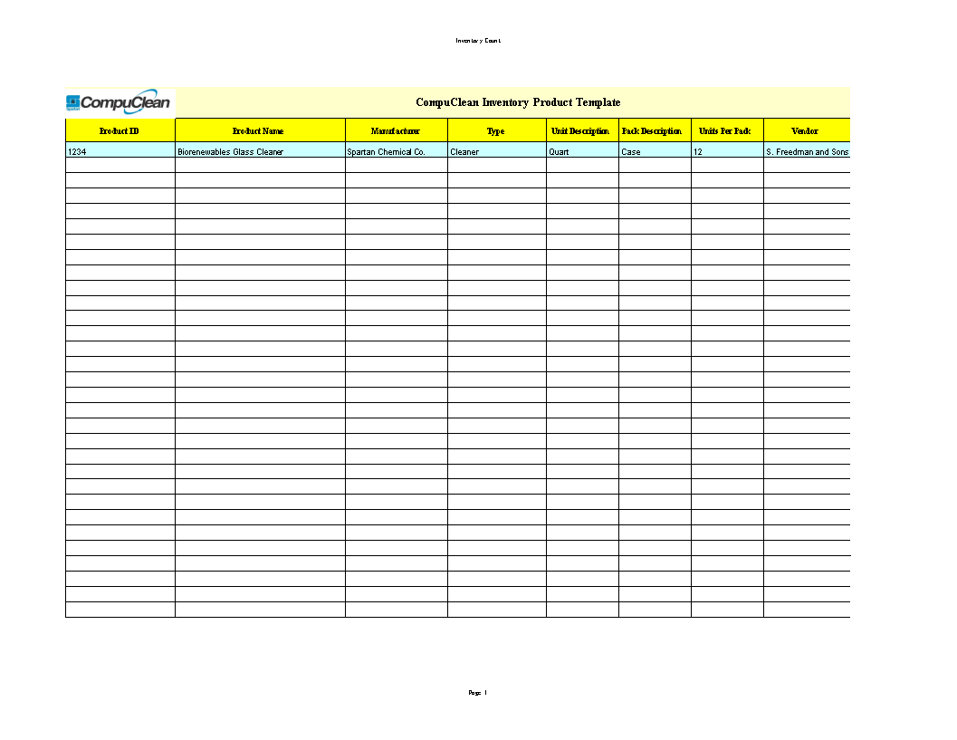 Excel Templates For Home Inventory Goalress