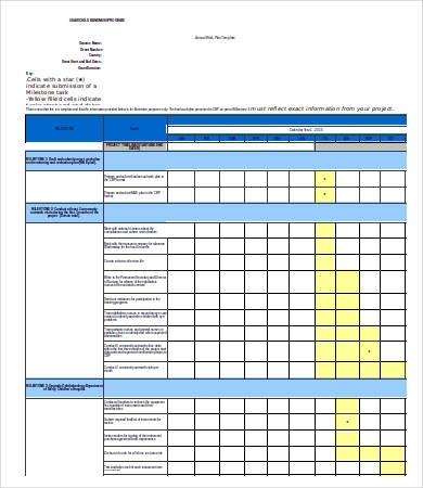 Excel Work Plan Template 12 Free Excel Documents Download Free