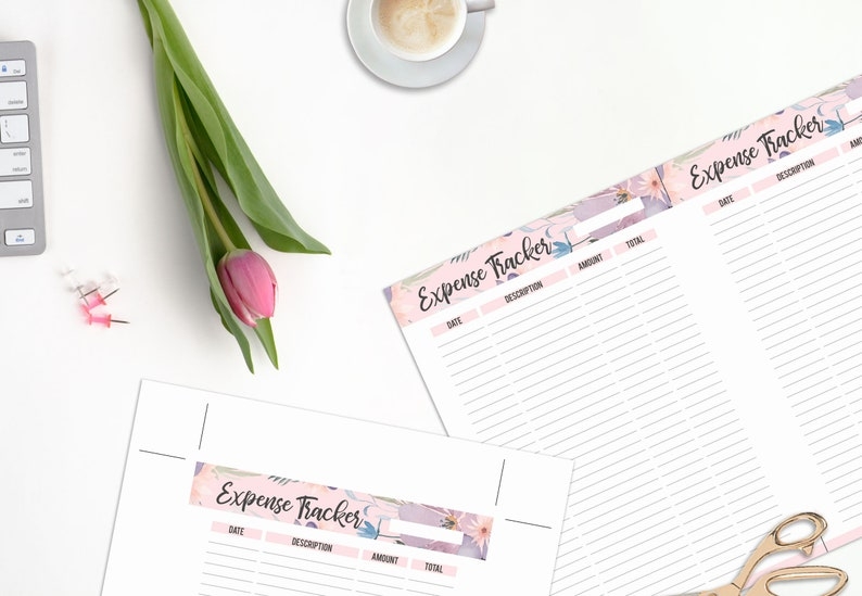Expense Tracker Printable Weekly Expense Printable Finance Planner 