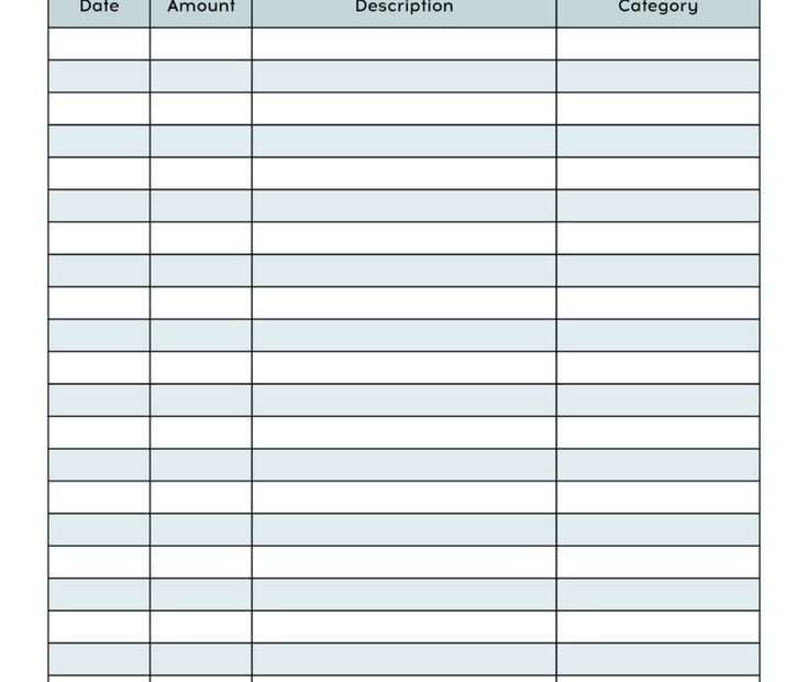Expense Tracker Printables 20 FREE Options Printabulls Expense