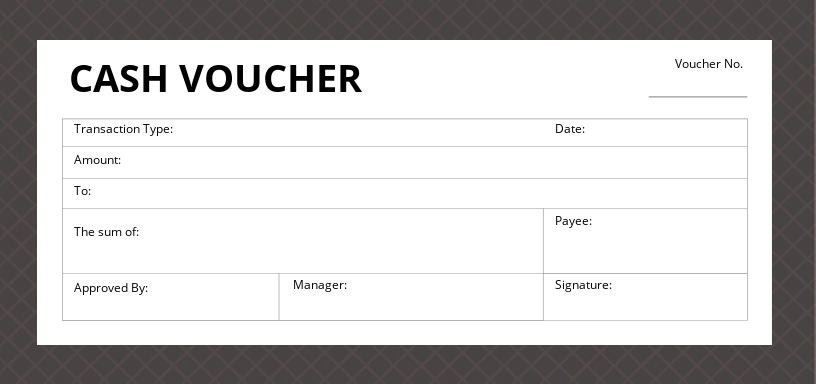 Expense Voucher Template Printable