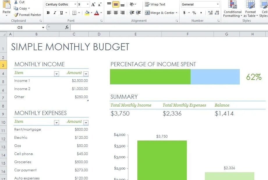 Free Excel Budget Template Best Templates Resources