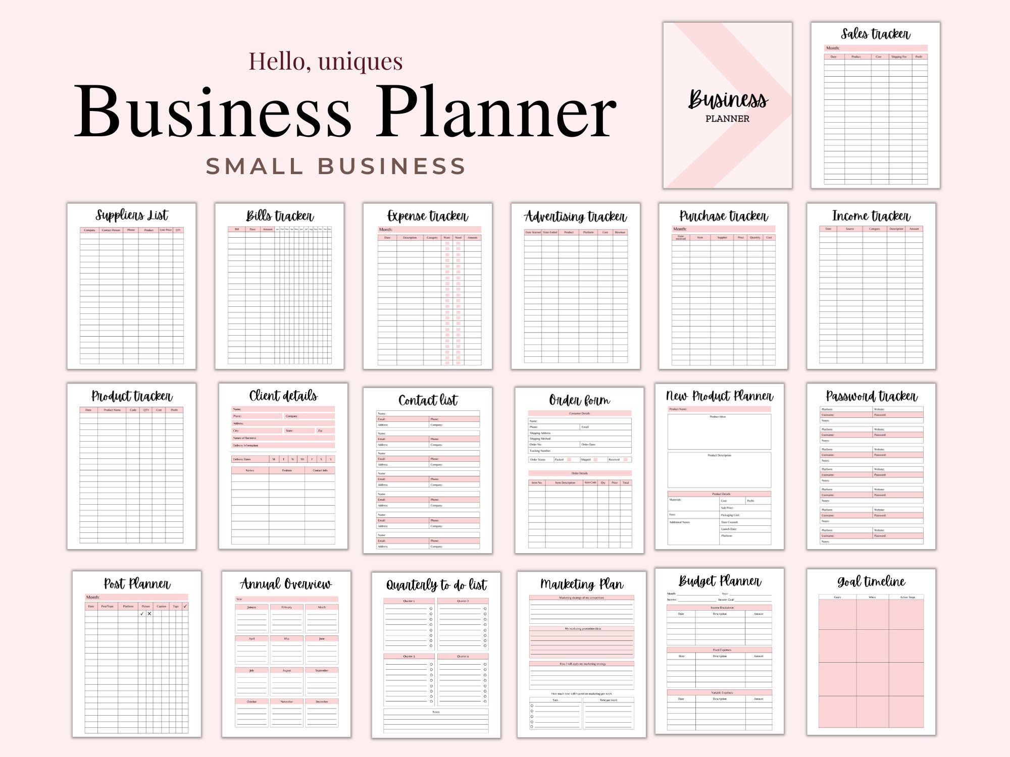 Free Expense Tracker Printable Happy Planner Nightsery