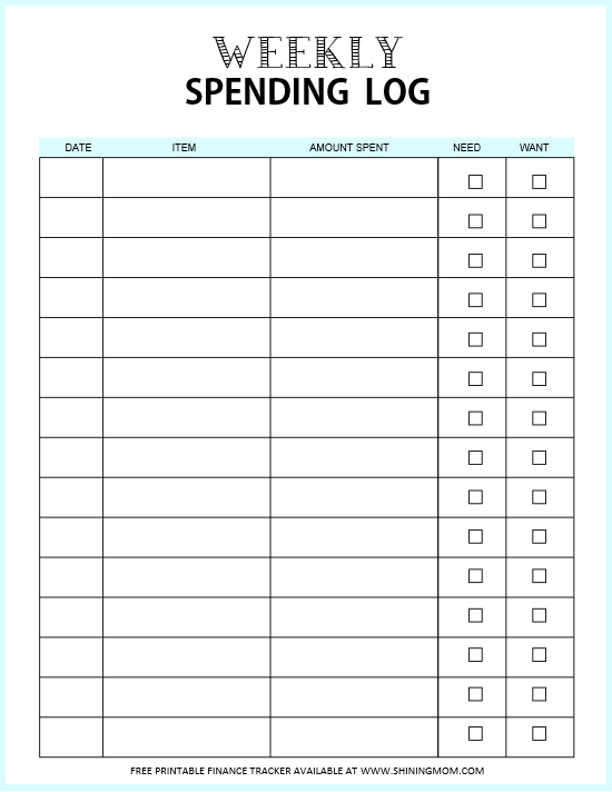 Free Expense Tracker Templates To Monitor Your Spending 