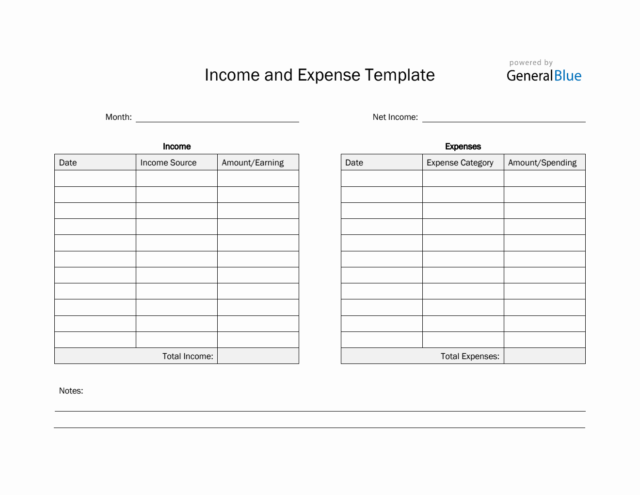 Free Expenses Worksheet Printable Download Free Expenses Worksheet 