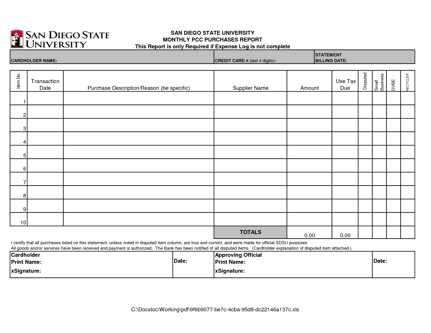 Free Printable Business Expense Log Free Printable Christmas Cards 