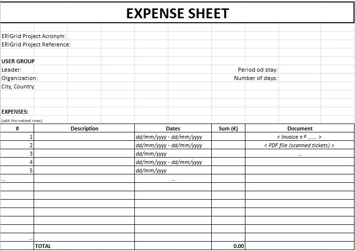 Free Printable Business Expense Sheet Printable New Year Banners