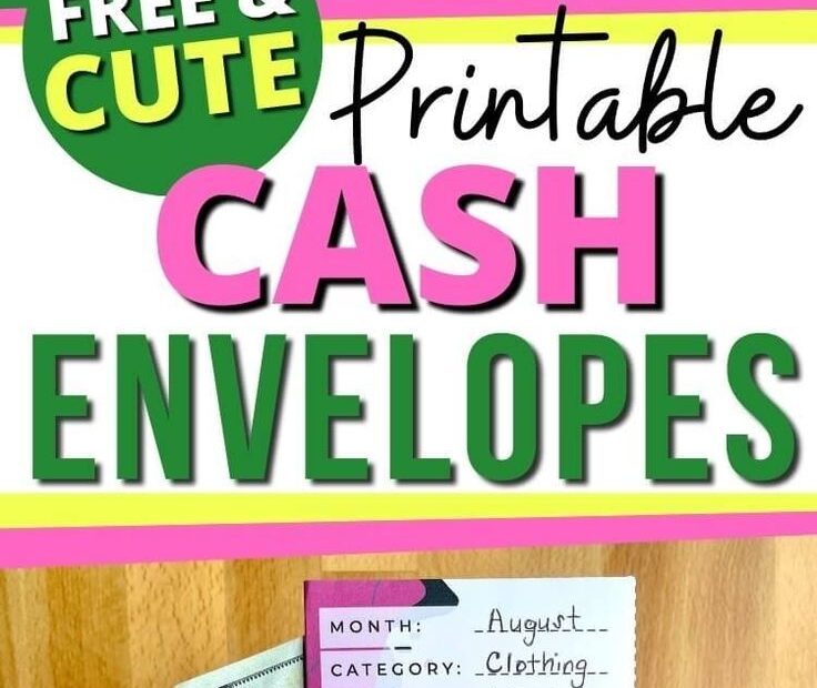 FREE Printable Cash Envelope Templates To Help You ROCK Your Budget