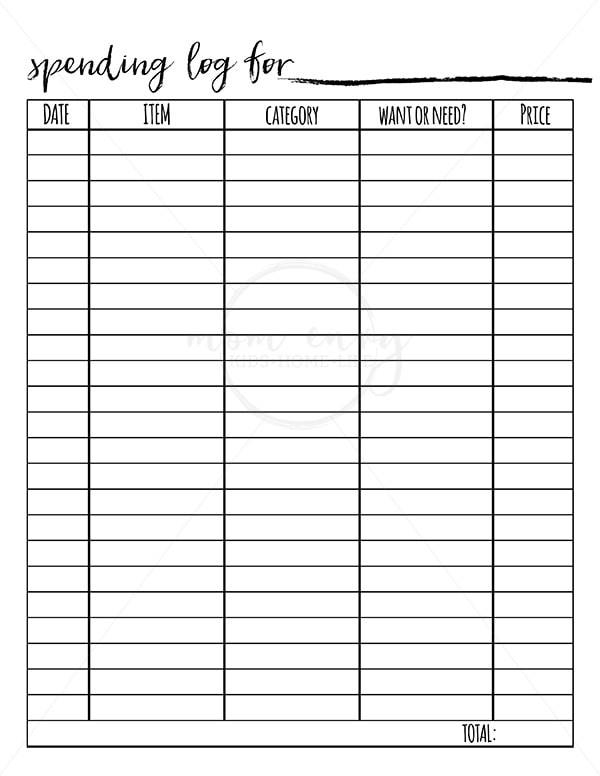 Free Printable Expense Tracker Templates Wopoitrack