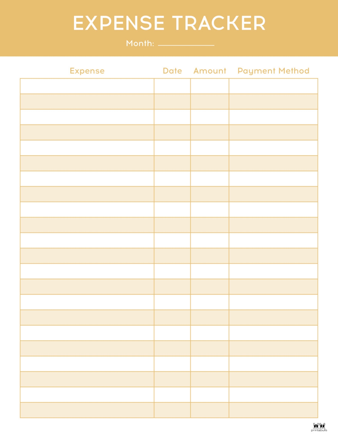 Free Printable Income And Expense Tracker Golfhall