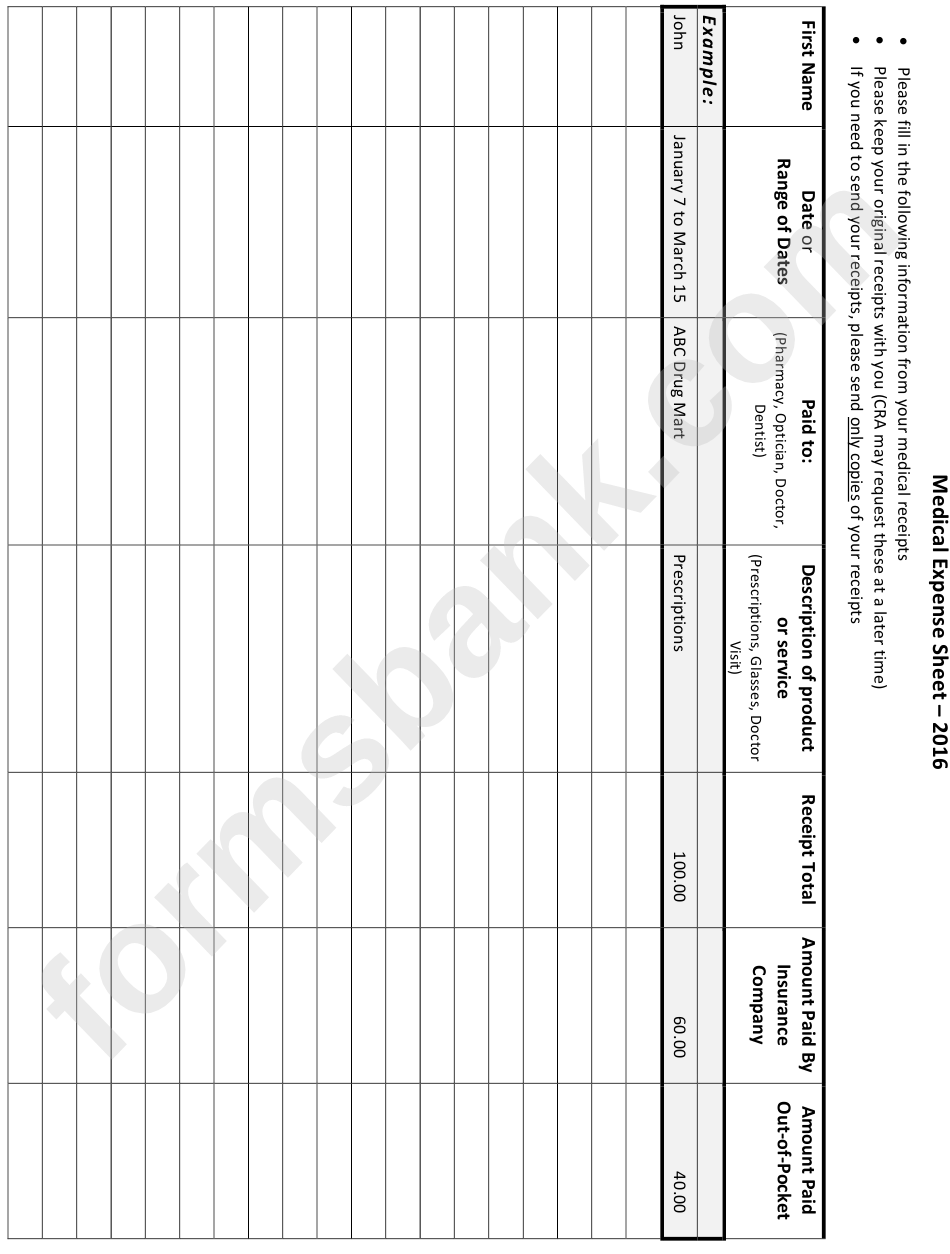 Free Printable Medical Expense Log Free Templates Printable Free Printable Medical Expense Log Free Templates Printable