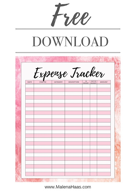 Free Printables Expenses Trackers For Kids Legalpolf