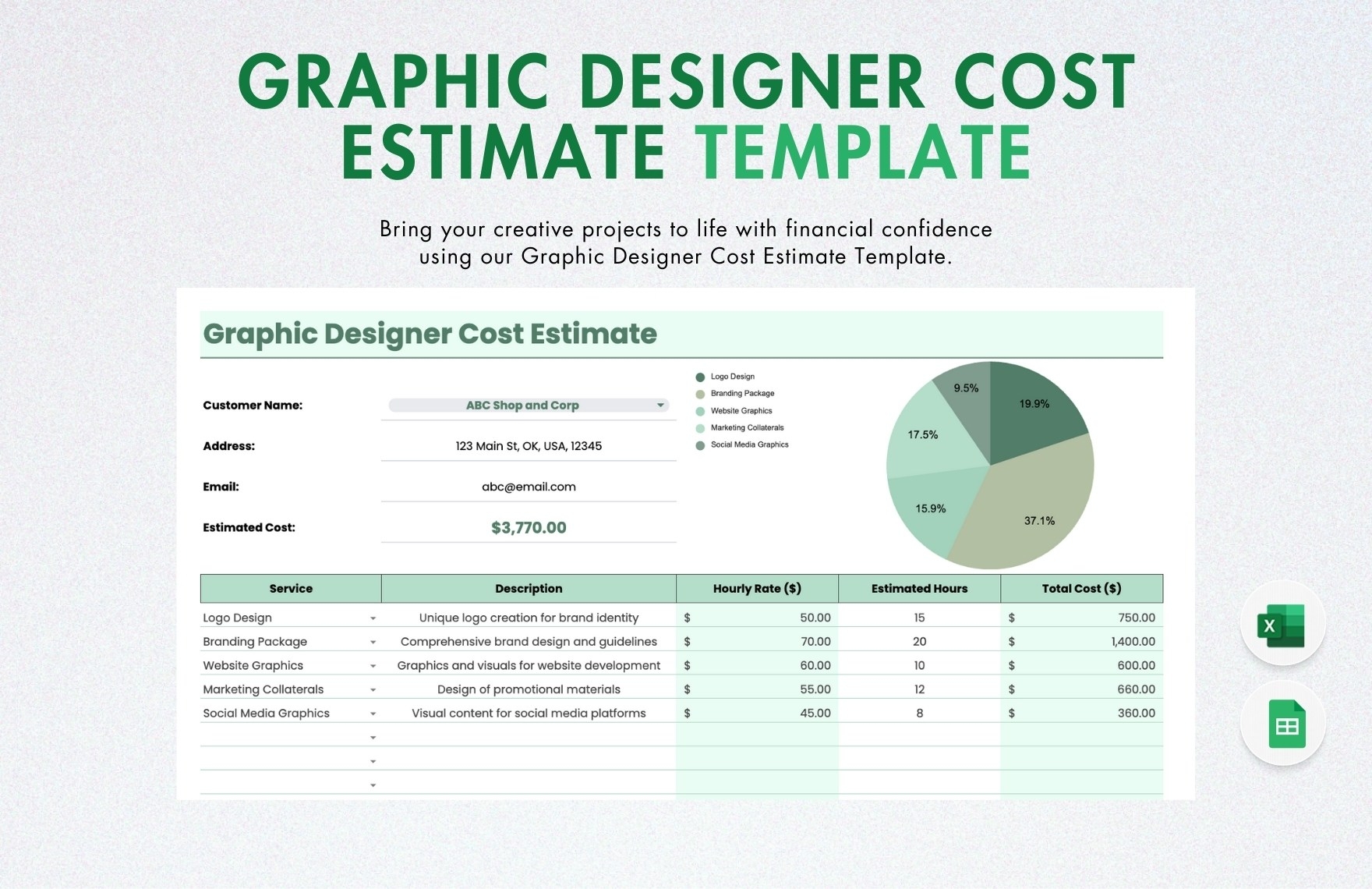 Interior Design Estimate Excel Sheet Template Infoupdate
