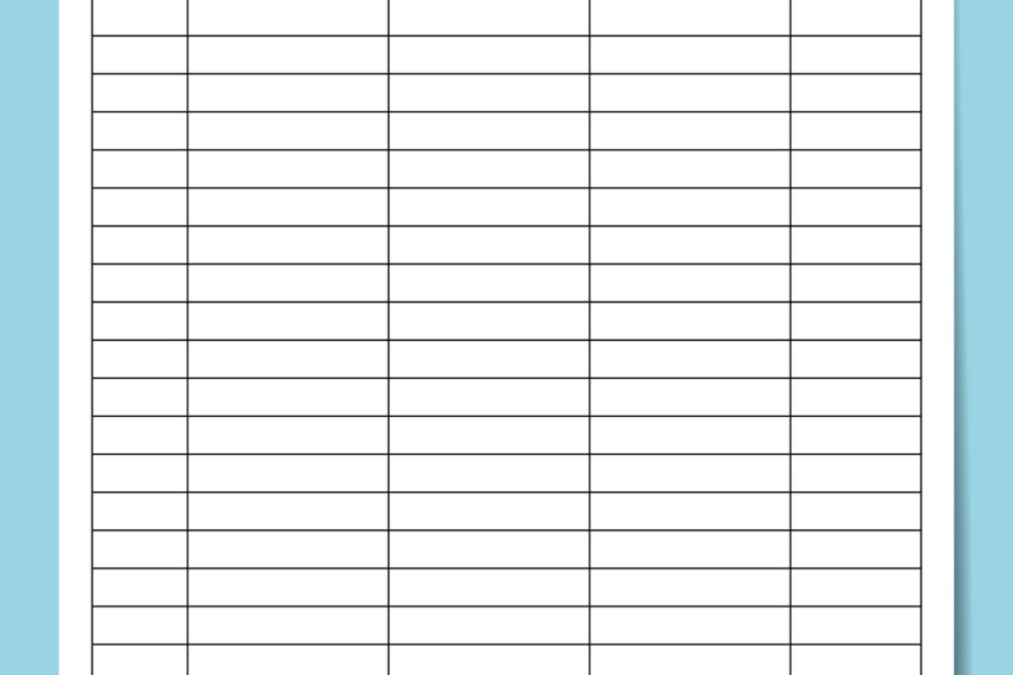 Monthly expense tracker printable example 7 Mom Envy