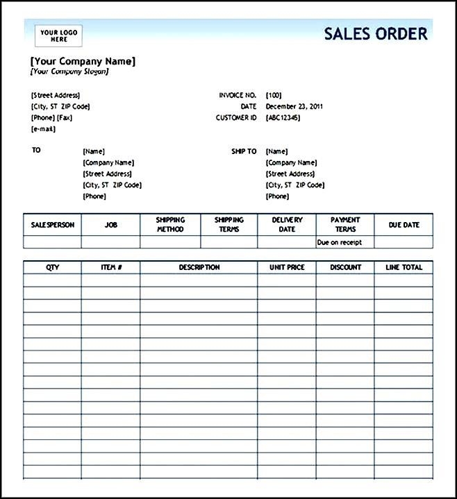 Order Form Template Excel Order Form Template Order F Vrogue co