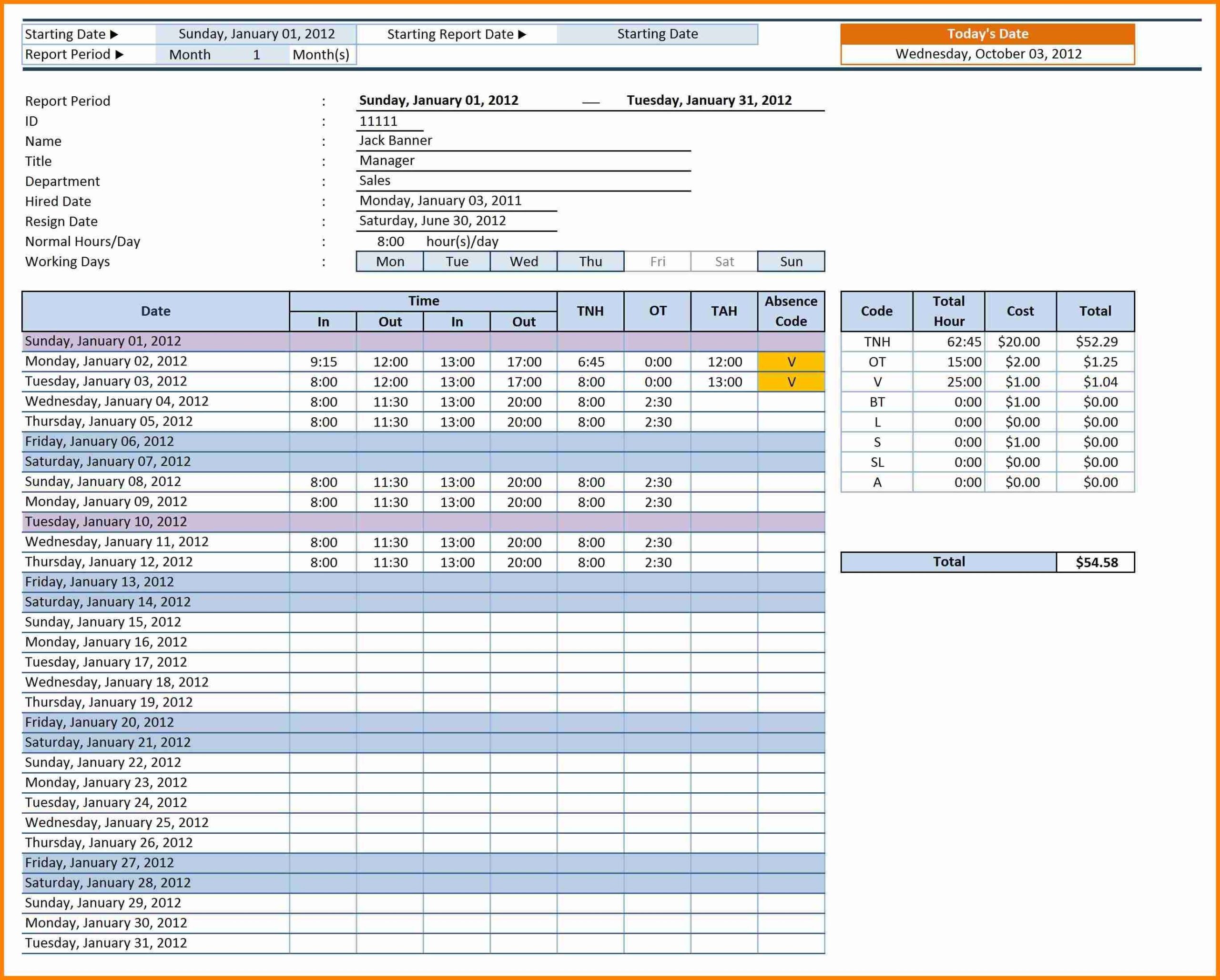 Overtime Spreadsheet Regarding Time Log Template Excel Beautiful 