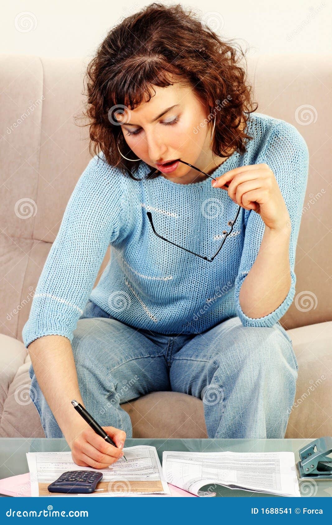 Paperwork Stock Image Image Of Paperwork Expenses Worry 1688541