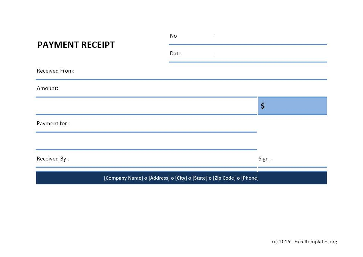 Payment Receipt Template Excel Templates Excel Spreadsheets Excel Payment Receipt Template Excel Templates Excel Spreadsheets Excel