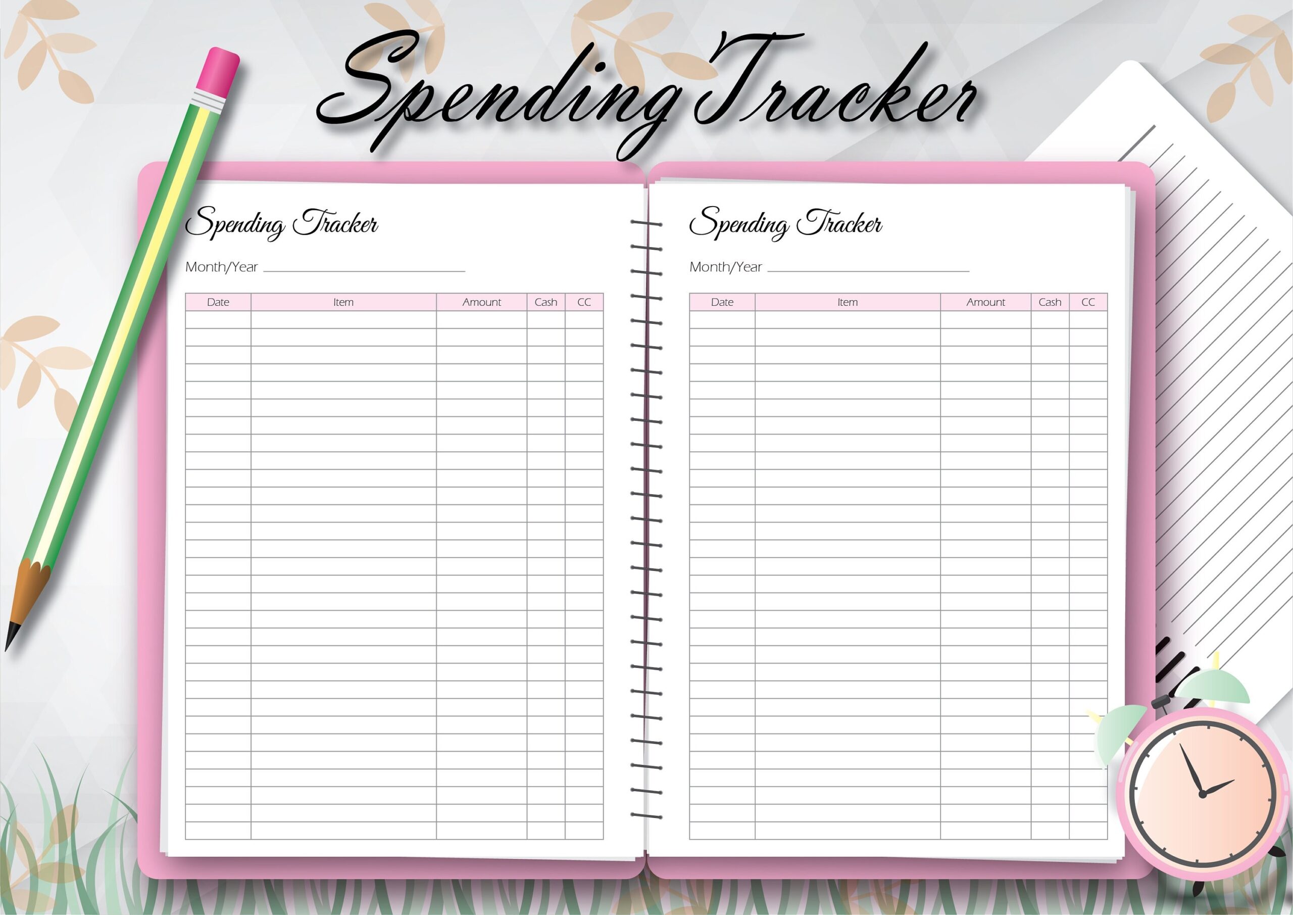 Pet Expense Tracker Printable Promosdolf