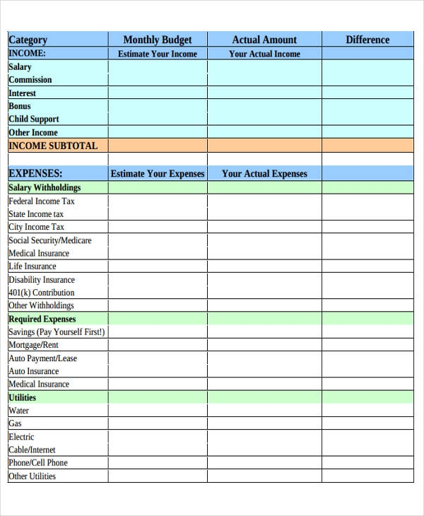 Printable Expense Report Template Boolcb Printable Expense Report Template Boolcb